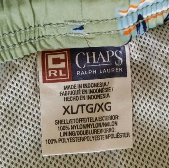 Chaps Ralph Lauren Surf Board Swim Trunks Size XL - Picture 4 of 4